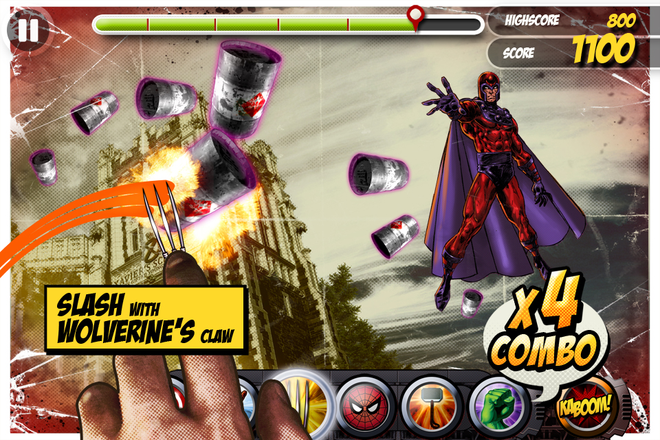 Screenshot Marvel KAPOW! Screenshot Marvel KAPOW!